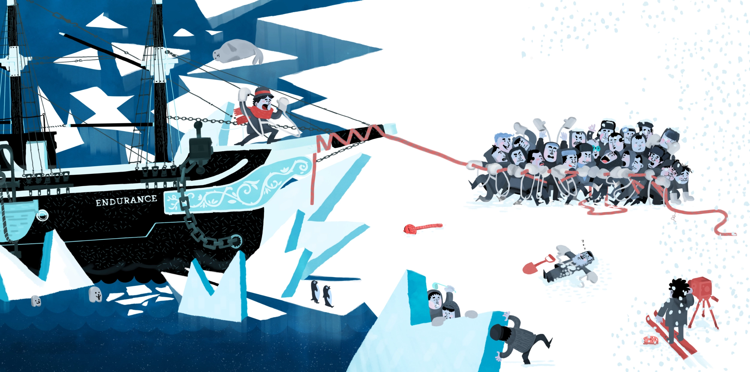 The Antarctic Odyssey (3a edición) Bilingüe