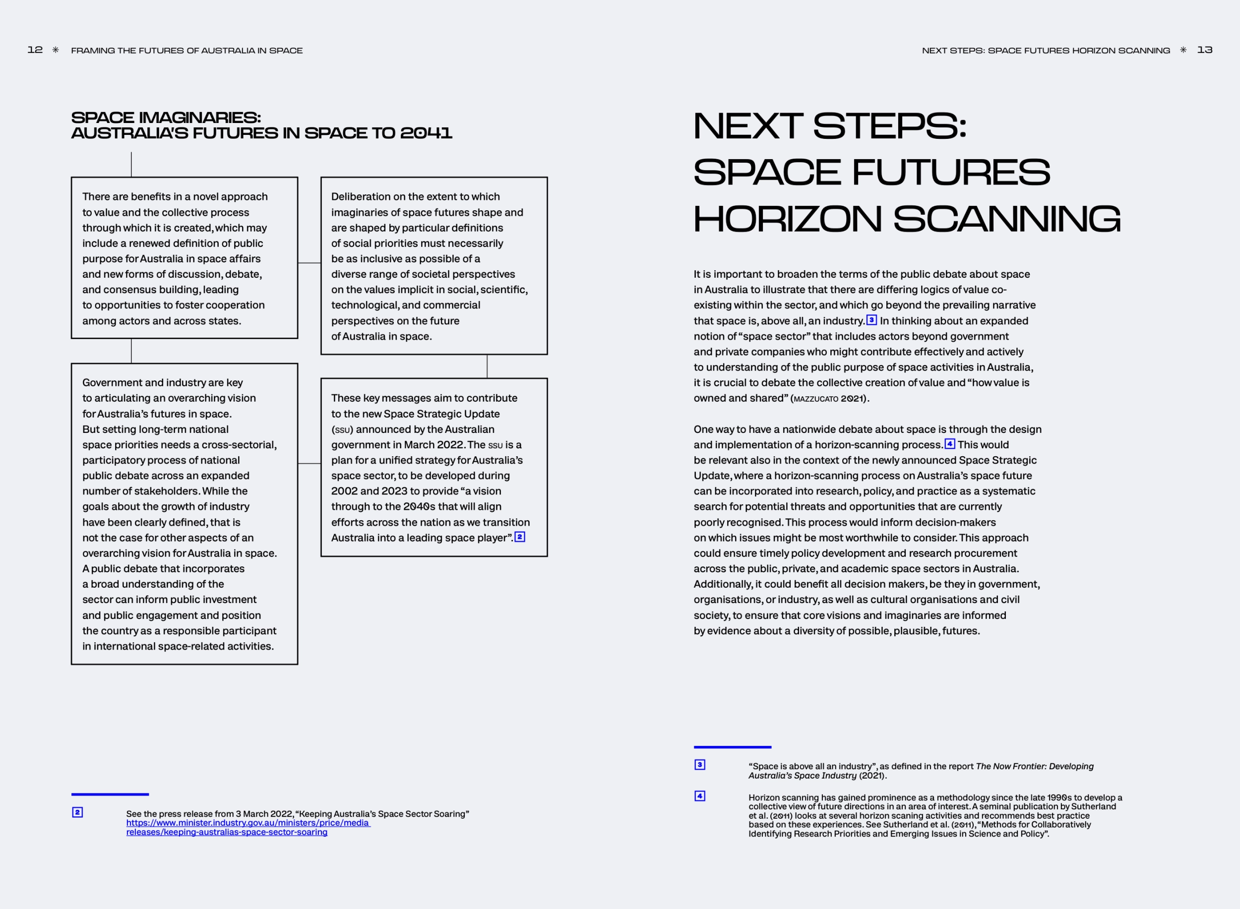 Framing the futures of Australian Space, Insights from Key Stakeholders