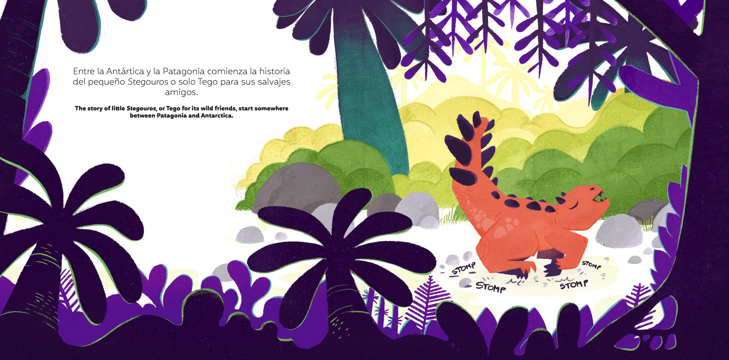 Libro Álbum Tego, El terror de los dinosaurios