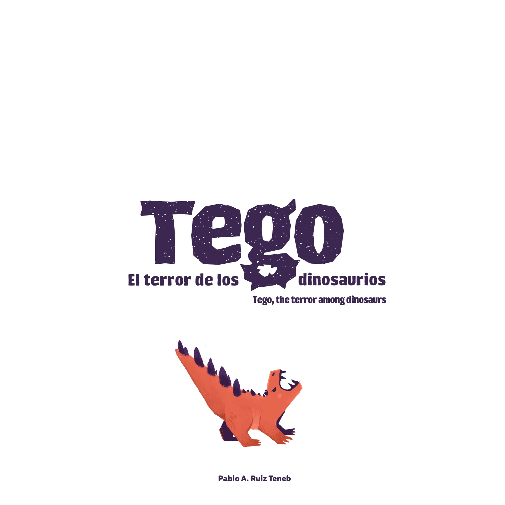 Libro Álbum Tego, El terror de los dinosaurios